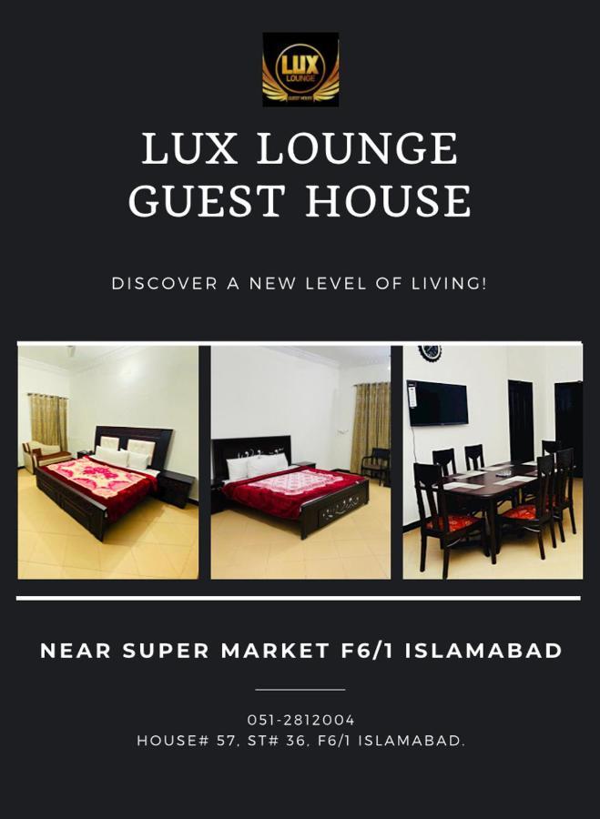 Lux Lounge Guest House Islamabad Ngoại thất bức ảnh